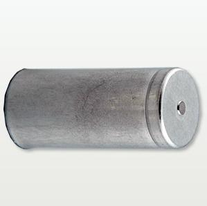 Convex Aluminum Capacitor Can With Base