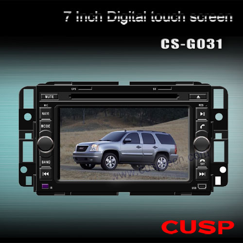 Cs G031 Car Dvd Player With Gps For Gmc Yukon Tahoe Entertainment Spdif Maximum