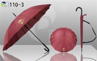 Curved Handle Straight Durable Hot Selling Umbrella 110 3