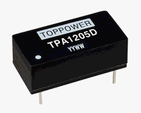 Dc Converter Tpa 1w 3kvdc Isolation Single And Dual Output Dip Or Sip