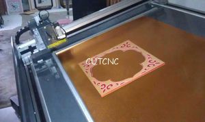 Decorative Frame Paperboard Cnc Cutting Machine