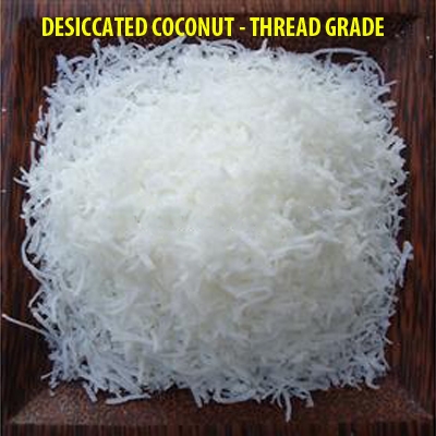 Desiccated Coconut High Fat Thread Grade