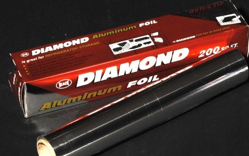 Diamond Aluminum Foil Roll
