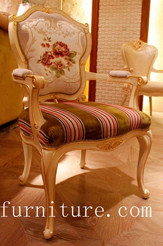 Dining Chair Antique Chairs Popular In Russia Fabric Room Furniture Fy 105