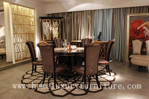 Dining Room Sets Marble Table Italy Style Europe Modern Furnituretn003