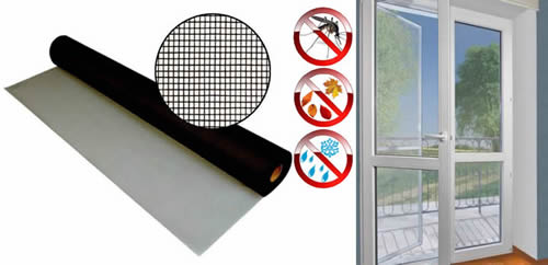 Door Screen Provides Fresh Air Against Pesky Insects