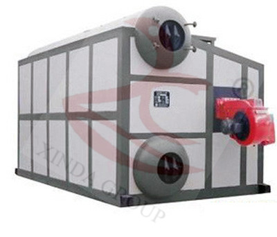 Double Drum Chain Grate Coal Fired Hot Water Boiler