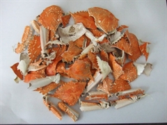 Dried Crab Shell Animal Fed
