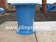 Ductile Iron Pipe Fittings Double Flanged Reducer Taper