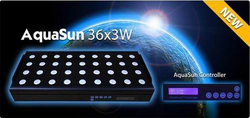 E Shine Aquasun 36x3w Led Aquarium Light