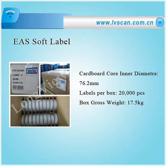 Eas Shoe Soft Label For Security