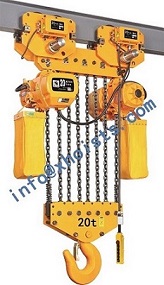 Electric Lifting Hoist 15ton 25ton With Trolley