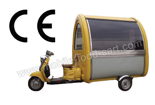 Electric Tricycle Food Cart
