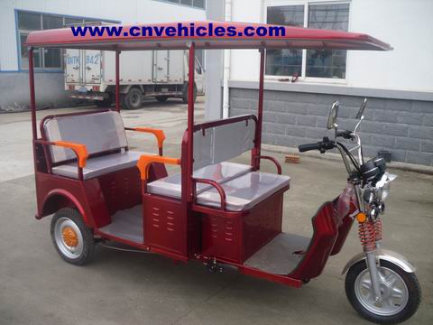 Electric Tricycle Rickshaw Three Wheelers For Passengers Yudi Et13088