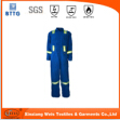 En11612 Aramid 3a Permanent Flame Resistant Anti Static Safety Clothing For Fire Field