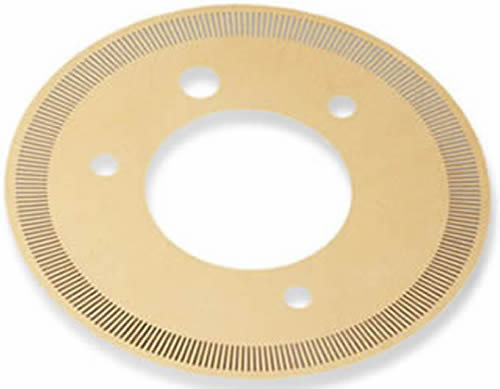 Encoder Disk With Precision Slot And Non Burrs Stresses