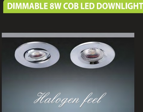 Energy Saving 8w Cob Fire Rated Downlight