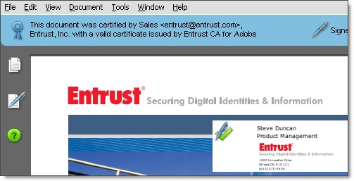 Entrust Adobe Cds Signing Certificates