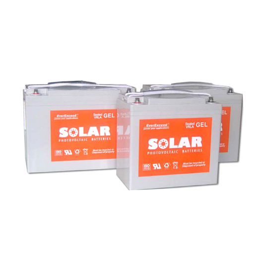 Everexceed Solar Gel Range Vrla Battery