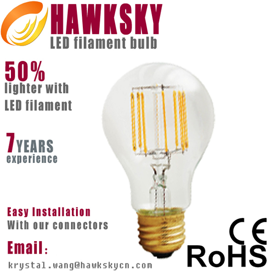 Factory Directly Price E27 6000k Led Filament Bulb Wholesaler