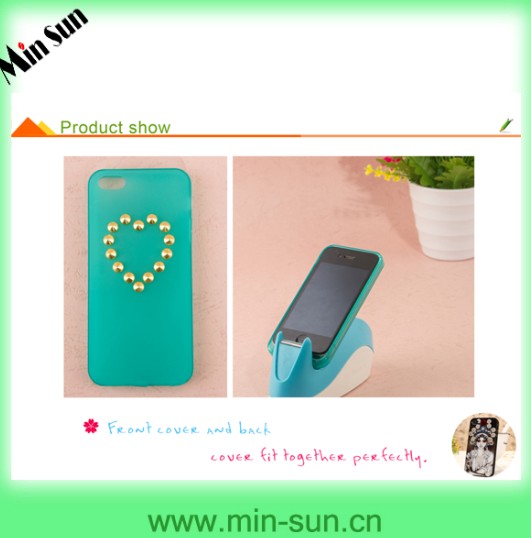 Fashion Custom Made Cell Phone Cover For Tpu Iphone Case Studs