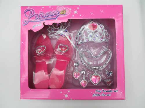 Fashion Design Girls Plastic Toy Beauty Set