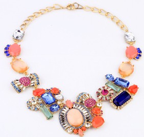 Fashion Jewelry Necklaces Gemstone Necklace