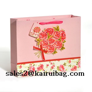 Fashion Lady S Rose Bouquet Gift Bag Kr215 1