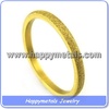 Fashion New Stainless Steel Gold Wedding Simple Ring R6841