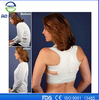 Fashion Style Hot Product Adjust Orthopedic Back Posture Support Brace Aft B001