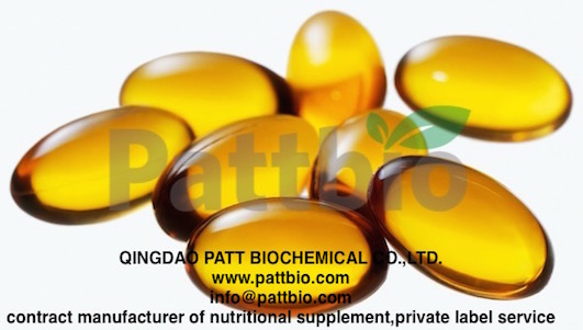 Fish Oil Softgel 1000mg Oem Contract Manufacture Private Label