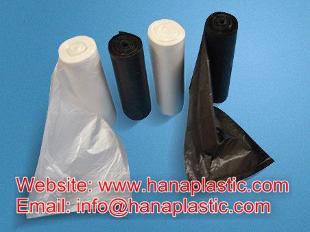 Flat Bag On Roll Type Material Hdpe Ldpe Adding Oxo Biodegradable D2w Epi