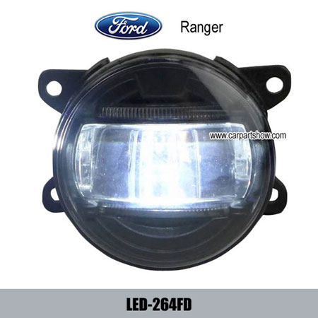 Ford Ranger Front Fog Lamp Assembly Led Daytime Running Lights Drl 264fd