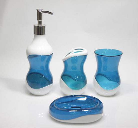 Fresh Look And The Toppest Acrylic Bathroom Accessories Sets