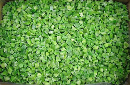 Frozen Green Pepper Diced
