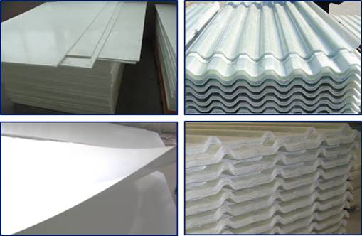 Frp Panel Tile Roofing