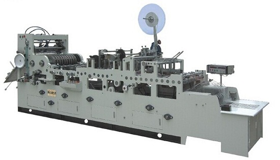 Full Automatic Chinese Envelope Forming Flap Tape Gumming Machine