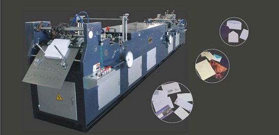 Full Automatic Multi Functional Envelope Gluing Forming Machine