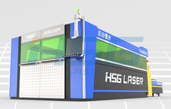 Full Protection And High Speed Fiber Laser Cutting Machine Hs G3015a