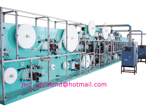 Full Servo Sanitary Napkin Machine With Quick Easy Packing