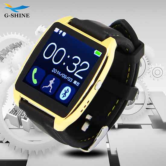 G Shine Watch Phone New Bluetooth Wristwatch Sports Smartwatch D6