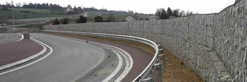 Gabion Sound Barrier A Cheap Solution To Noise Problems