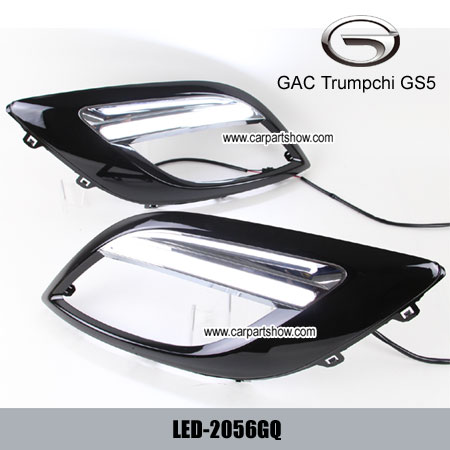 Gac Trumpchi Gs5 Drl Led Daytime Running Lights Car Headlight Parts Fog Lamp Cover 2056gq