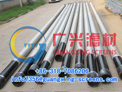 Geothermal Well Drilling Filter Screen Tube Blind Pipe And