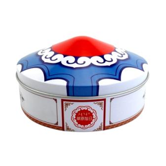 Ger Shaped Cookie Tin Box Metal Candy Cute Can For Biscuit Cake Case
