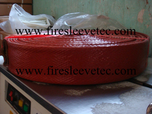 Glass Fibre Silicone Coated Heat Resistant Sleeve