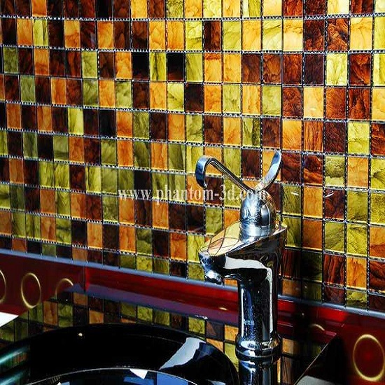 Glass Mosaic Tile For Swimming Pool Bathroom Moasice