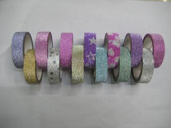 Glitter Adhesive Tape For Decoration