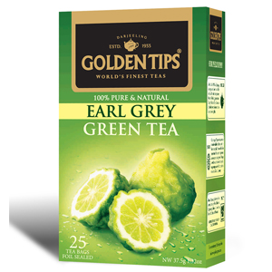 Golden Tips Earl Grey Green 25 Tea Bags