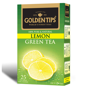 Golden Tips Lemon Green 25 Tea Bags